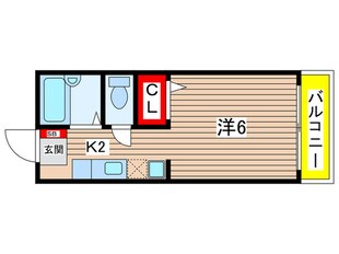 エーデルハイムオカモトの物件間取画像